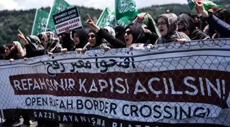 Küresel Gazze Yürüyüşü İstanbul'da Gerçekleştirildi