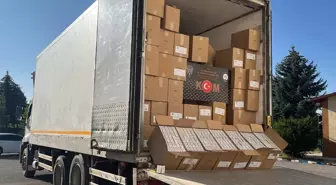 Kütahya'da 5 Milyon Boş Makaron Ele Geçirildi