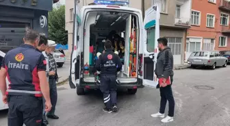 Kütahya'da Yaşlı Adam Düşüp Yaralandı, İtfaiye Kurtardı