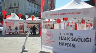 Kütahya'da Halk Sağlığı Haftası Etkinlikleri Başladı