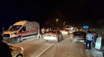 Kütahya'da Trafik Kazası: 1 Yaralı