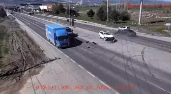 Kütahya'da Nisan Ayında Çok Sayıda Trafik Kazası