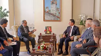 Kuveyt Büyükelçisi Ankara'da Muğla Belediye Başkanı'nı Ziyaret Etti