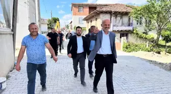 Samsun'da Kırsal Mahallelere Parke Taşı Döşeniyor
