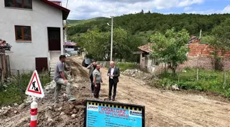 Ladik'te Tüfekçidere Mahallesi'ne Doğalgaz Hattı Kuruluyor
