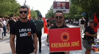 Kosova'da UÇK Komutanlarına Destek Gösterisi