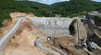 Lapseki Çavuş Barajı İnşaatında Son Durum