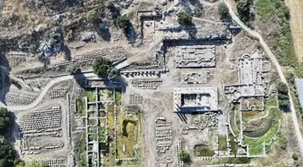 Letoon Kutsal Alanı'nda Tiyatro Restorasyon Çalışmaları Başladı