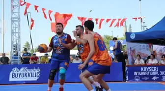 Kayseri'de Lite Quest 3x3 Uluslararası Basketbol Turnuvası'nda İkinci Gün Heyecanı