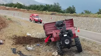 Malatya'da Tarım Aracının Devrilmesi Sonucu Bir Kişi Hayatını Kaybetti