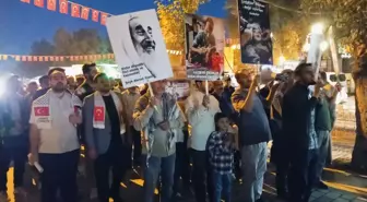 Malatya'da Gazze İçin Protesto Yürüyüşü