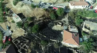 Malatya'da Otluk Alanda Çıkan Yangın 6 Evi Kullanılamaz Hale Getirdi