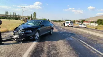 Malatya'da Trafik Kazası: 2 Yaralı