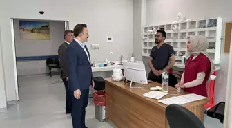 Muş'un Kaymakamı Kurban Bayramı'nda Kurumları Ziyaret Etti