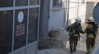 Turgutlu'da 112 Acil Servis İstasyonunda Yangın