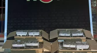 Manisa'da Kaçak Tütün Operasyonu: 292 Bin Makaron ve 240 Kilogram Tütün Ele Geçirildi