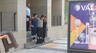 Bankada Elektrik Akımına Kapılan Güvenlik Görevlisi Hastaneye Kaldırıldı