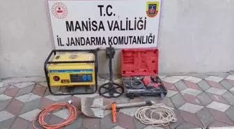 Soma'da Kaçak Kazı Yapan 3 Şüpheli Gözaltına Alındı