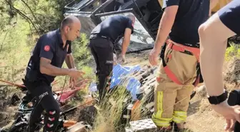 Manisa'da Greyder Devrildi: Operatör Hayatını Kaybetti