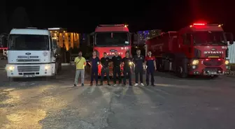 Mardin Büyükşehir Belediyesi'nden Diyarbakır'a Yangın Desteği