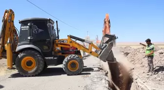 Nusaybin'de Altyapı Çalışmaları Devam Ediyor