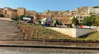 Mardin'de Lavanta Dikimi ile Yeşil Alanlar Zenginleştiriliyor