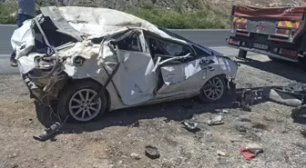 Nusaybin'de Otomobil Devrildi: 1 Ölü, 1 Yaralı