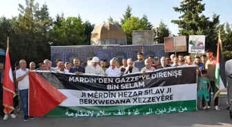 Mardin'de Filistin'e ve Küresel Sumud Filosu'na destek