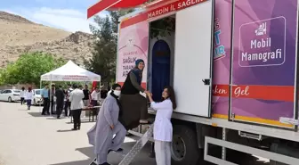 Mardin'de Mobil Mamografi ile 1000 Kadına Ücretsiz Kanser Taraması