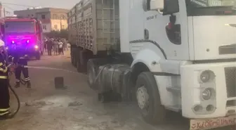 Mardin'de Tırın Yakıt Deposunda Patlama: 7 Yaralı