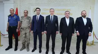 Vali Tuncay Akkoyun'dan Midyat Kaymakamı Mehmet Kaya'ya Ziyaret
