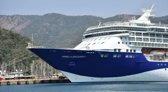 Marella Discovery 2 Kruvaziyeri Marmaris'e Demir Attı