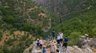 Masiro Kanyonu Yazın Serinlemek İçin Tercih Ediliyor