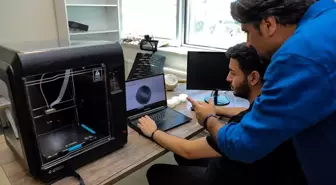 Burdur'da Geleneksel Kabak Kemane 3 Boyutlu Yazıcıyla Üretildi