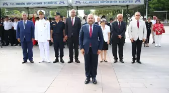 Kıbrıs Barış Harekatı'nın 51. Yıl Dönümü Mersin'de Törenle Kutlandı