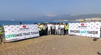 Ceyport Taşucu Limanı'nda Çevre Temizliği Etkinliği