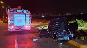 Mersin'de Trafik Kazası: İki Yaralı