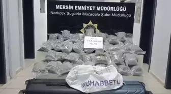 Mersin'de Uyuşturucu Operasyonu: 35 Kilogram Skunk Ele Geçirildi