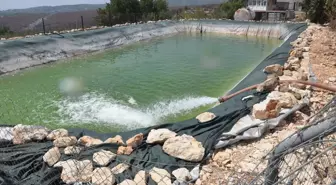 Silifke'deki Orman Yangını Sonrası Bahçe Havuzları Yeniden Dolduruluyor