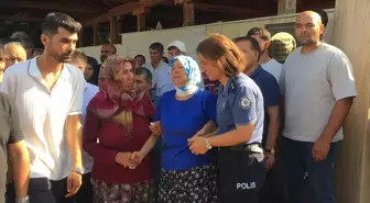 Erdemli'de Şarampole Yuvarlanan Polis Memurunun Cenazesi Defnedildi