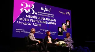 Mersin Uluslararası Müzik Festivali Kapsamında Söyleşi Düzenlendi