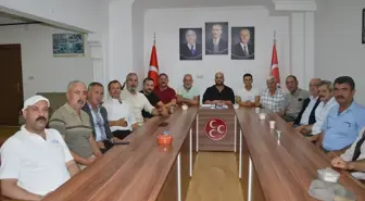MHP Havza İlçe Başkanlığı Aylık İstişare Toplantısını Gerçekleştirdi