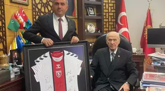 MHP Samsun İl Başkanı Burhan Mucur'dan Devlet Bahçeli'ye Ziyaret