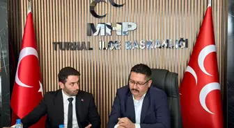 MHP Tokat İl Başkanı Mustafa İpek, Turhal'da İstişare Toplantısı Düzenledi