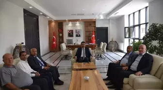 MHP Van İl Başkanı'ndan İpekyolu Kaymakamı'na Ziyaret