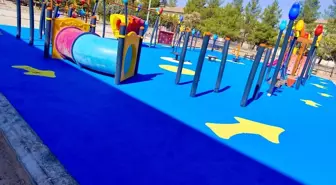 Midyat Belediyesi'nden Park Yenileme Çalışmaları