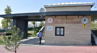 'Millet Bahçesi' Şırnaklıların uğrak noktası oldu