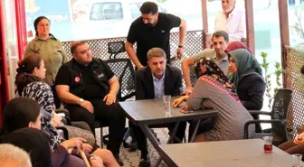 Milletvekili İshak Şan, Depremzedeleri Ziyaret Etti