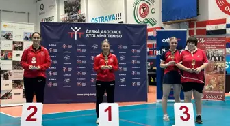 Çekya'da Para Masa Tenisi Turnuvasında Millilerden Altın ve Gümüş Madalya