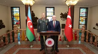 Milli Savunma Bakanı Güler, Azerbaycan Genelkurmay Başkanını Kabul Etti